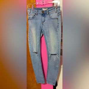 One By One Teaspoon Raw Hew Jeans. Size 26.. NWOT. Distressed.
